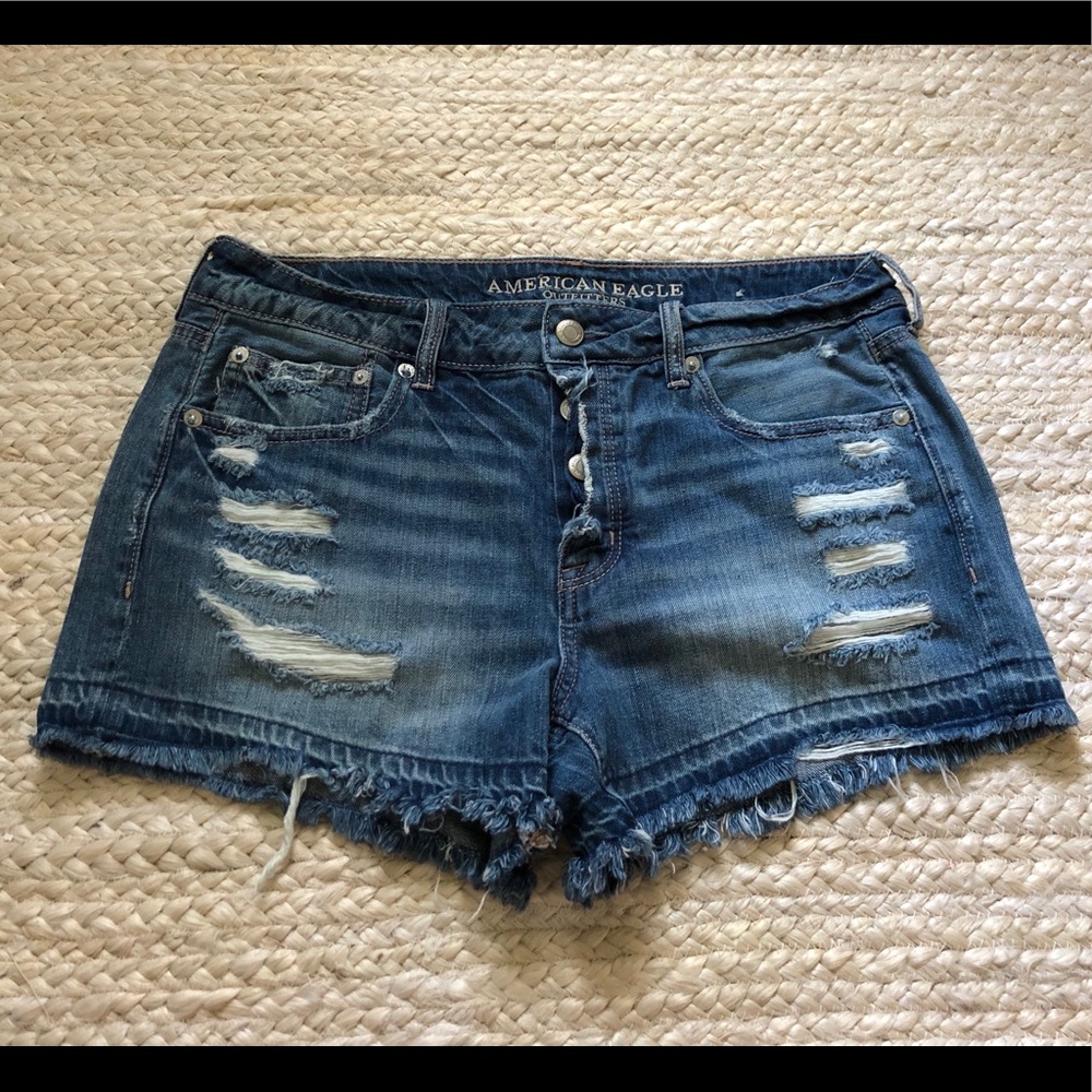 American Eagle Denim Shorts - Size 8